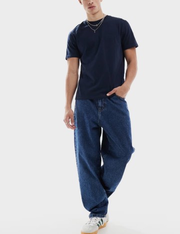 
						Tricou ASOS, bleumarin