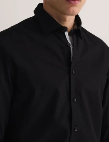 Camasa Reserved, negru Negru