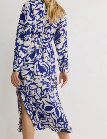 Rochie medie Reserved, albastru Albastru