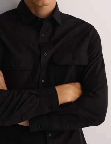 Camasa Reserved, negru Negru