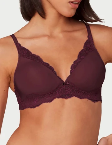 Sutien Triumph, pruna Mov