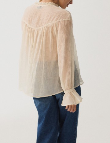 Bluza Reserved, ecru