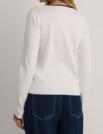 Bluza Reserved, alb