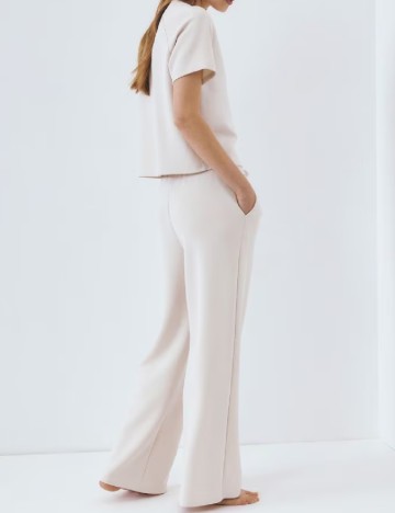 Pantaloni Reserved, ecru