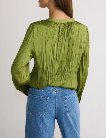 Bluza Reserved, verde Verde