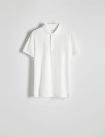 
						Tricou Reserved, alb