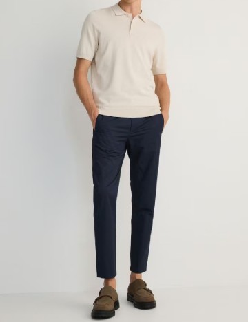 
						Pantaloni Reserved, bleumarin