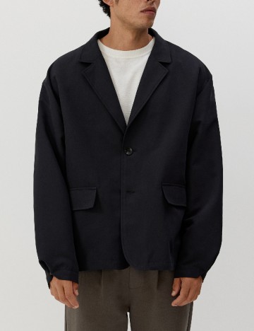 Sacou Oversize Reserved, negru