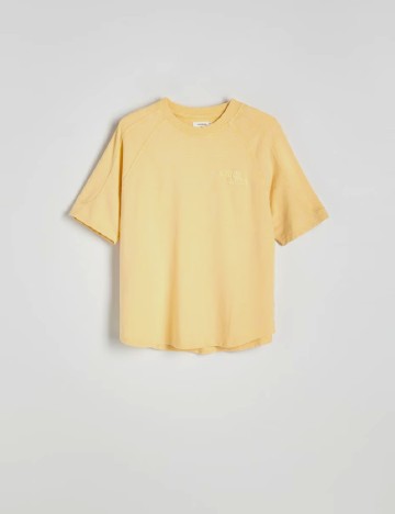 Tricou Reserved, galben