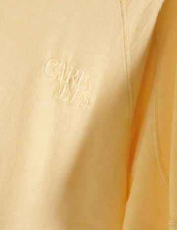 Tricou Reserved, galben Galben