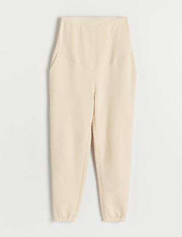 Pantaloni Reserved, crem