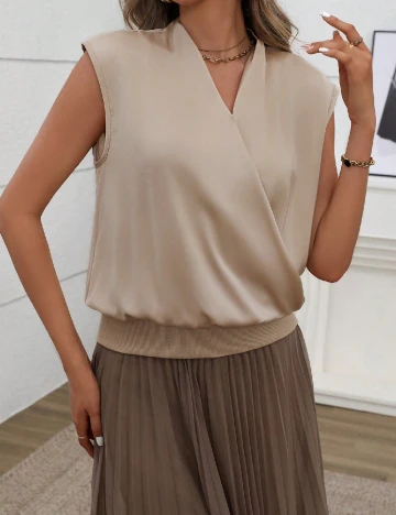 Bluza SHEIN, bej Crem