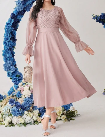 Rochie medie SHEIN, roz