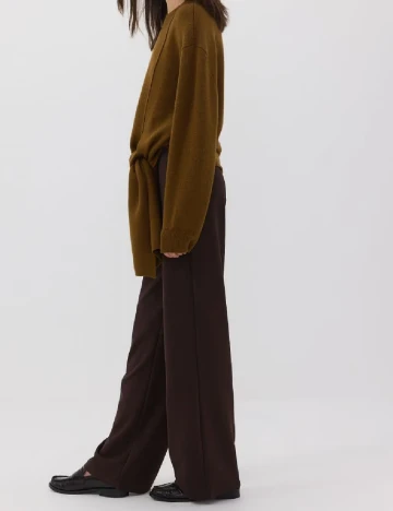 Pantaloni Reserved, maro Maro