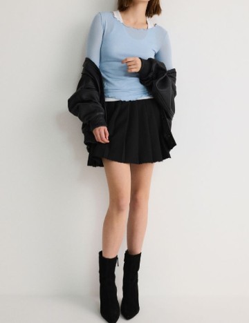 
						Bluza Reserved, albastru