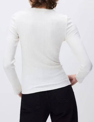 Bluza Reserved, alb Alb
