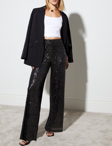 
						Pantaloni New look, negru