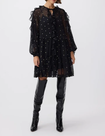 Rochie scurta Reserved, negru