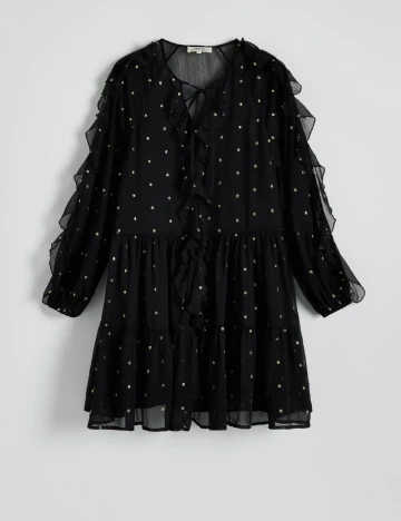 Rochie scurta Reserved, negru