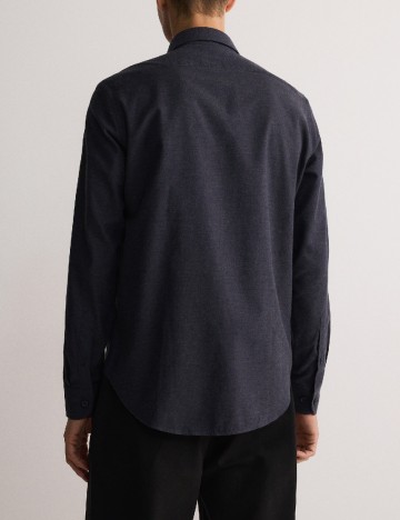 Camasa Reserved, bleumarin