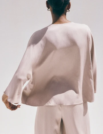 Bluza Reserved, bej Crem
