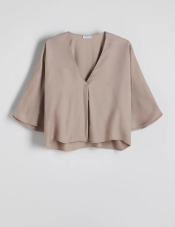 Bluza Reserved, bej Crem
