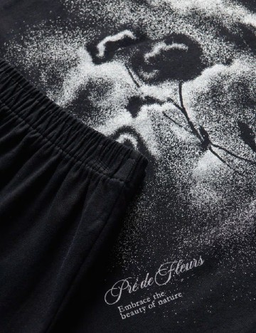 Pijama Reserved, negru