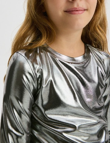 Bluza Reserved, argintiu Gri