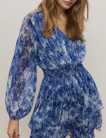 Rochie scurta Reserved, albastru Albastru