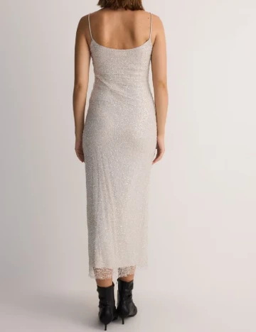 Rochie medie Reserved, argintiu Gri