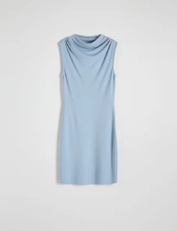 Rochie scurta Reserved, albastru Albastru