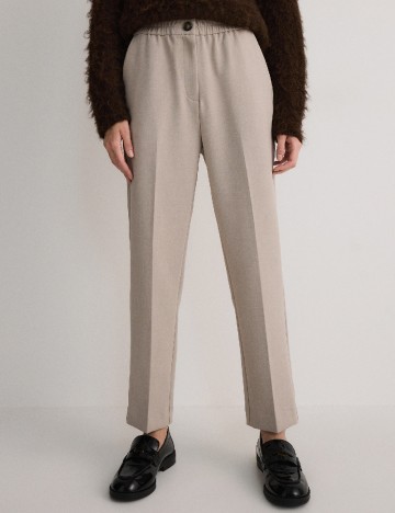 
						Pantaloni Reserved, bej