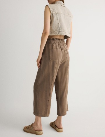 Pantaloni Reserved, maro