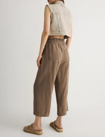 Pantaloni Reserved, maro