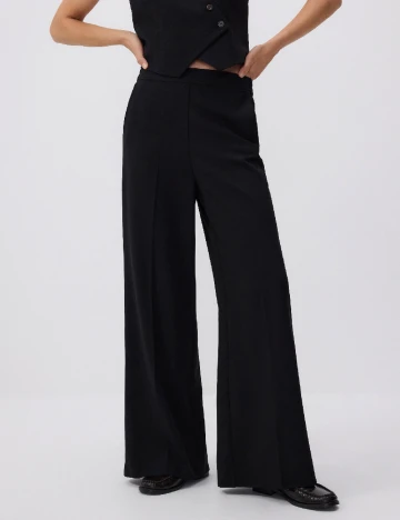 Pantaloni Reserved, negru Negru