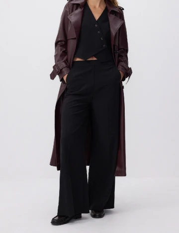 Pantaloni Reserved, negru Negru