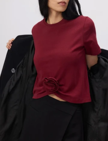 Tricou Reserved, rosu Rosu