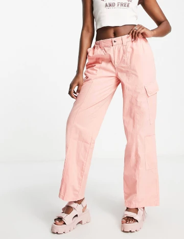 Pantaloni ASOS, roz Roz