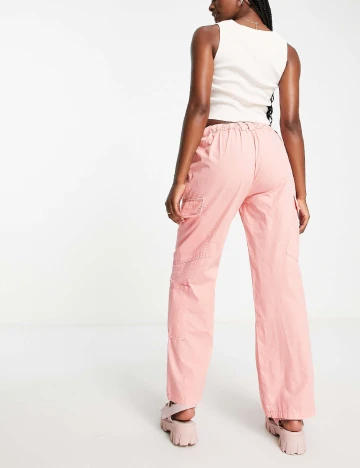 Pantaloni ASOS, roz Roz