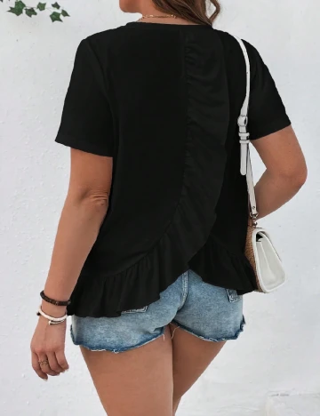 Tricou SHEIN CURVE, negru