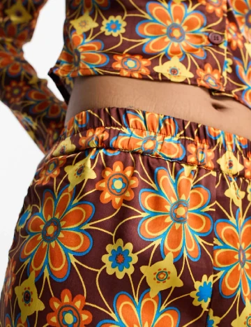 Pantaloni Heartbreak, floral print Floral print