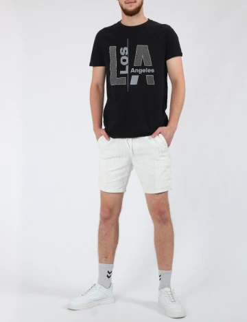 Pantaloni scurti ASOS, alb