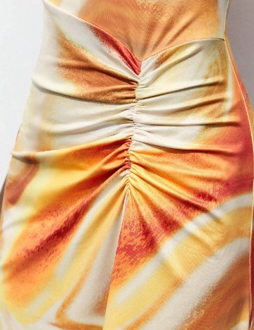 Rochie medie SHEIN, portocaliu