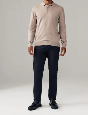 
						Set pantaloni 2 perechi Topman, albastru/crem