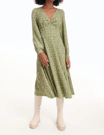Rochie medie Reserved, verde
