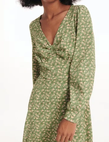 Rochie medie Reserved, verde