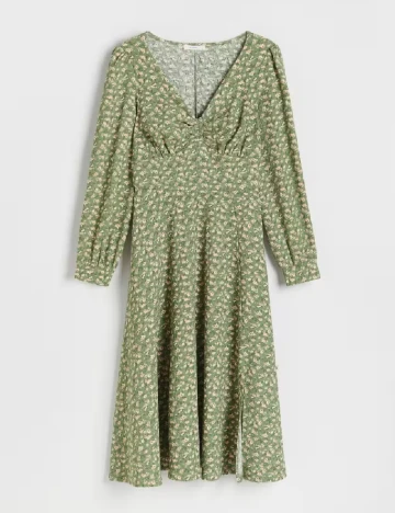 Rochie medie Reserved, verde