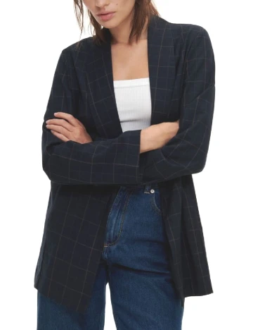 Blazer Reserved, bleumarin inchis Albastru