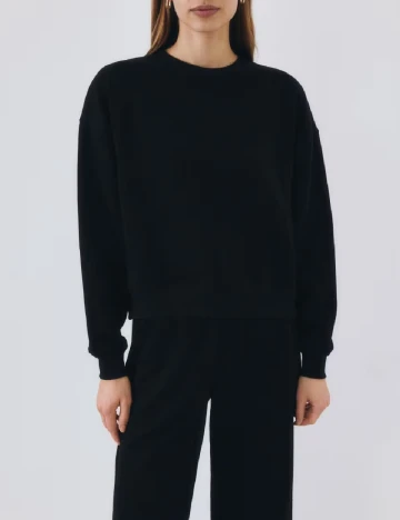 Bluza Oversize Reserved, negru