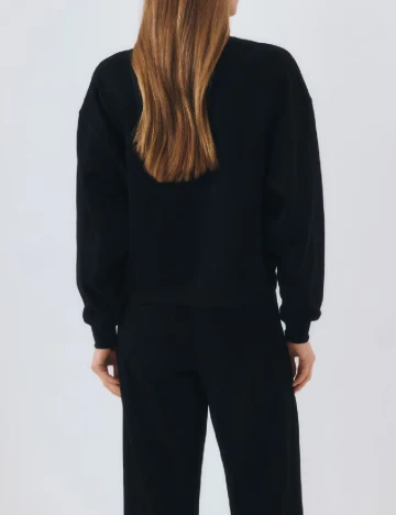 Bluza Oversize Reserved, negru
